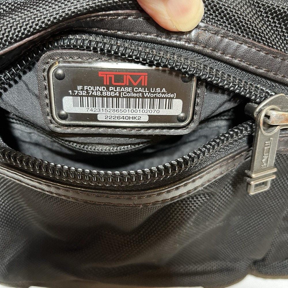 Tumi 2way ALPHA BRAVO business bag black READ - Picture 7 of 16